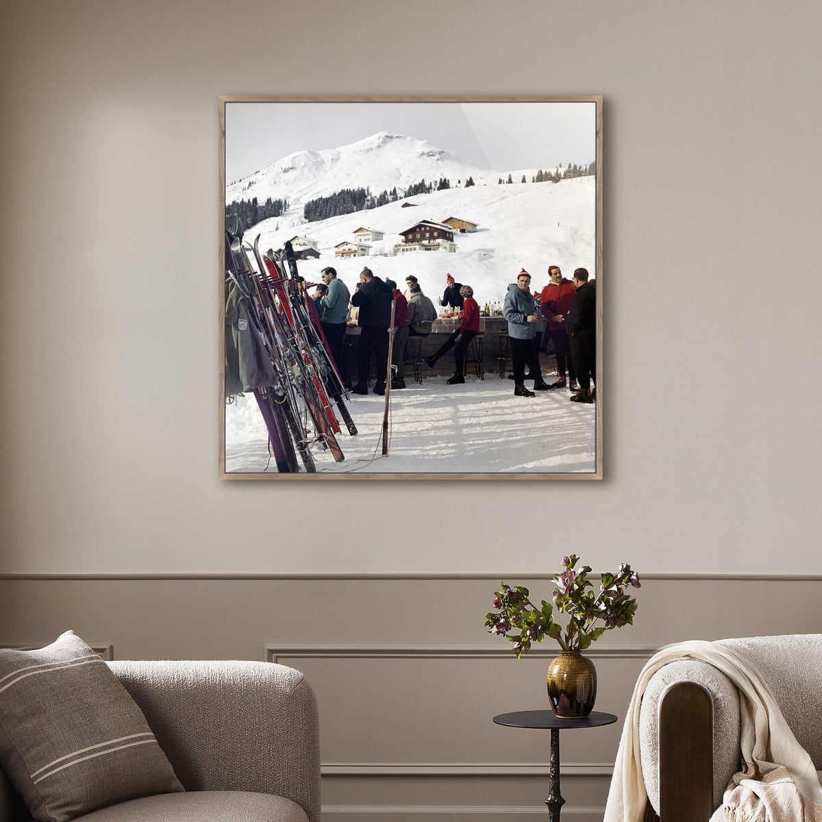 Lech Ice Bar Ii By Slim Aarons - Four Hands (250759-003)