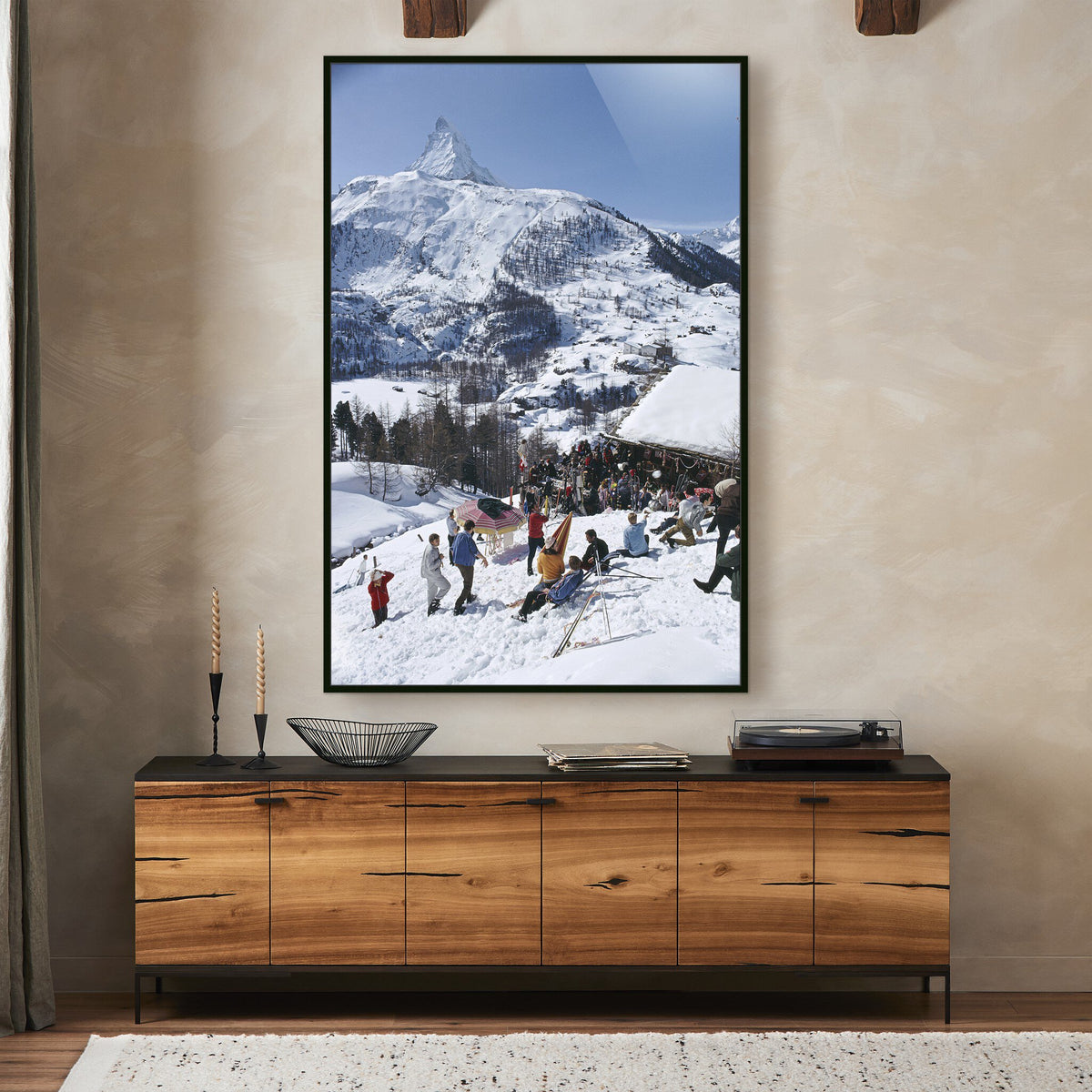 Zermatt Skiing Ii By Slim Aarons - Four Hands (250760-007)