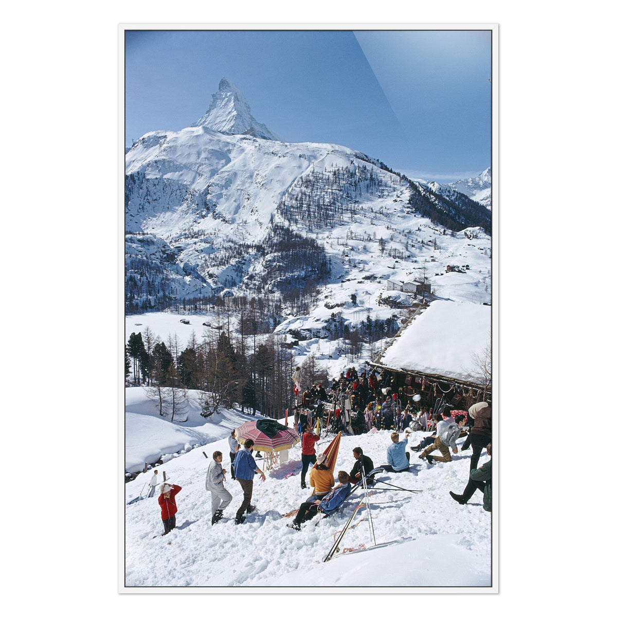 Zermatt Skiing Ii By Slim Aarons - Four Hands (250760-005)