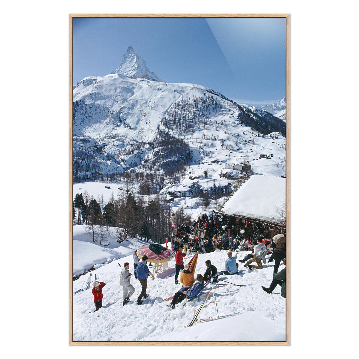 Zermatt Skiing Ii By Slim Aarons - Four Hands (250760-005)