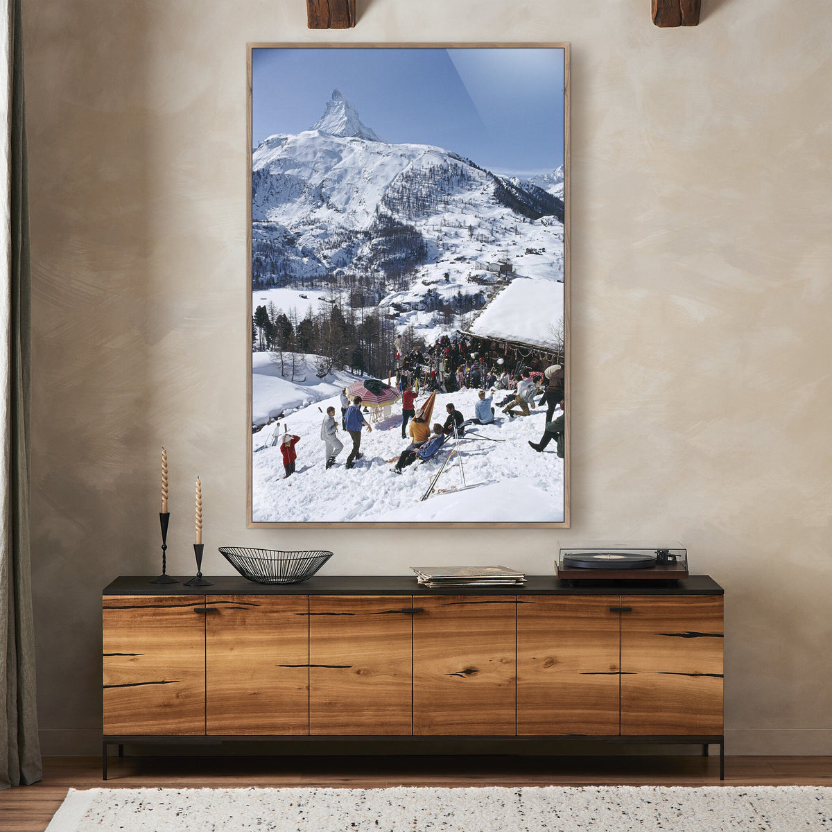 Zermatt Skiing Ii By Slim Aarons - Four Hands (250760-005)