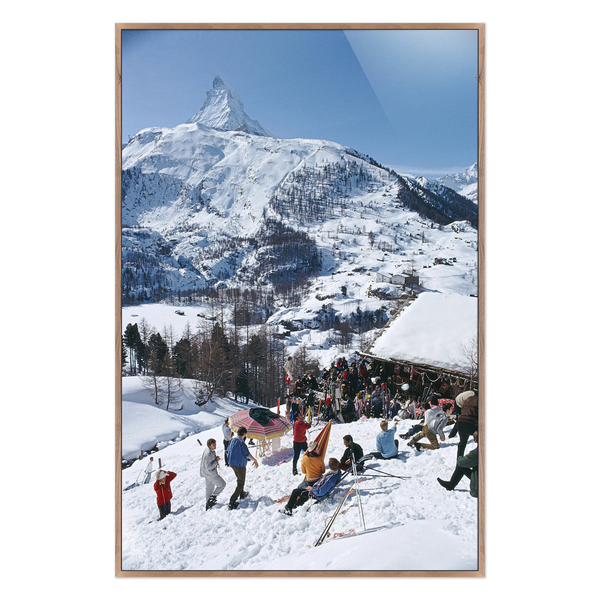 Zermatt Skiing Ii By Slim Aarons - Four Hands (250760-005)