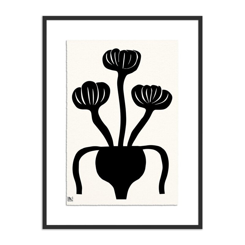 Woodblock Floral I By Roseanne Kenny - Four Hands (250779-006)
