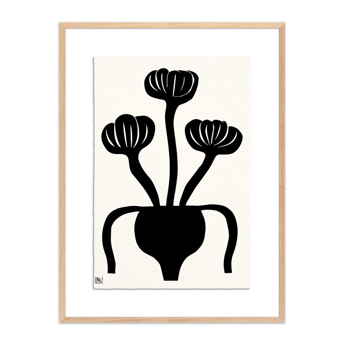 Woodblock Floral I By Roseanne Kenny - Four Hands (250779-006)