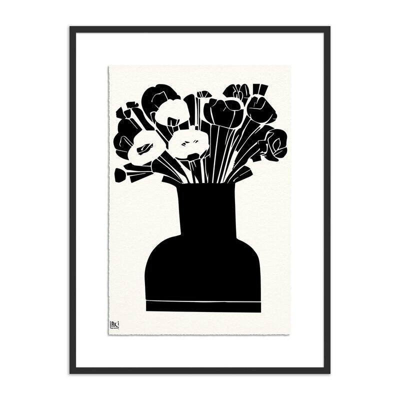 Woodblock Floral Ii By Roseanne Kenny - Four Hands (250780-002)