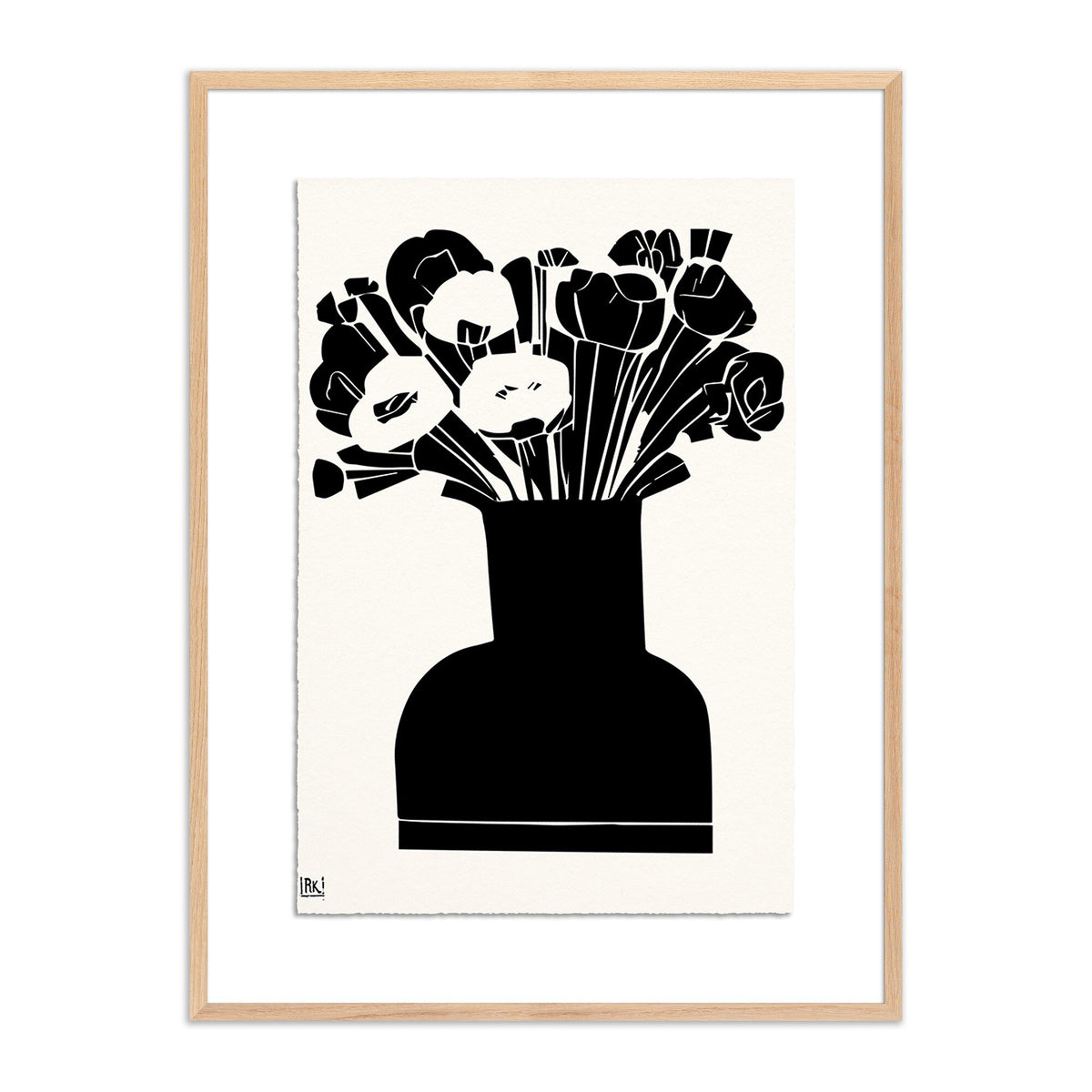 Woodblock Floral Ii By Roseanne Kenny - Four Hands (250780-002)