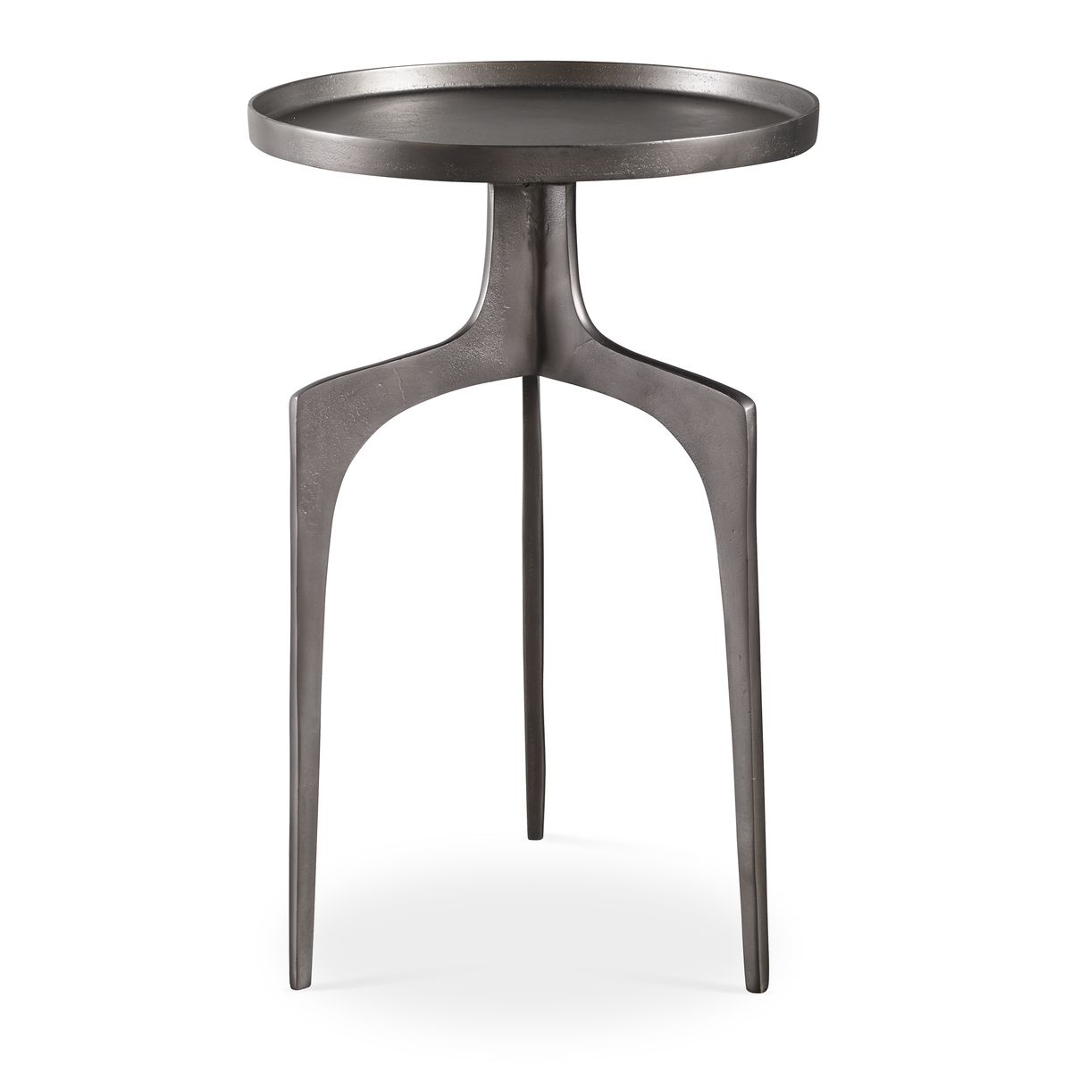 Kenna Accent Table, Nickel