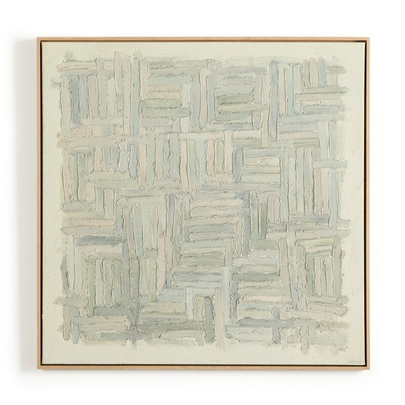 a painting in a frame