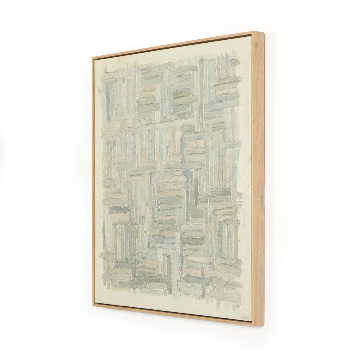 a framed picture on a wall