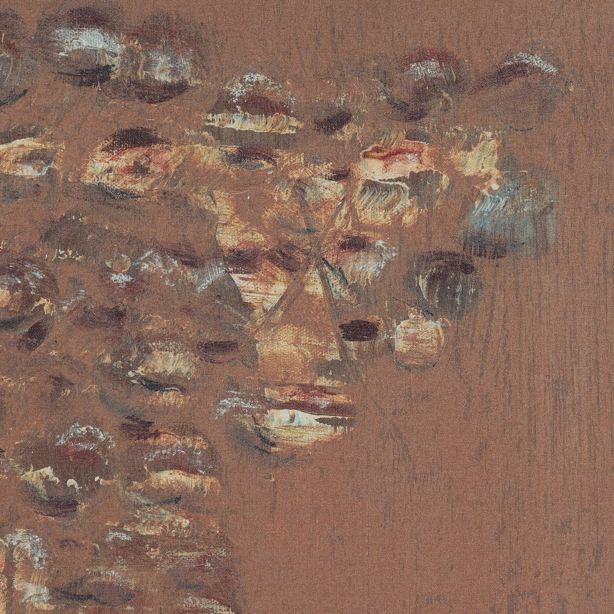 a close up of a fabric