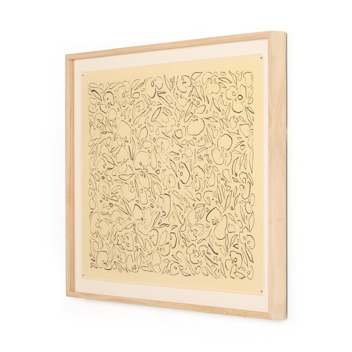 Black On Cream Glimmer By Laurel-Dawn Latshaw - Four Hands (250903-002)
