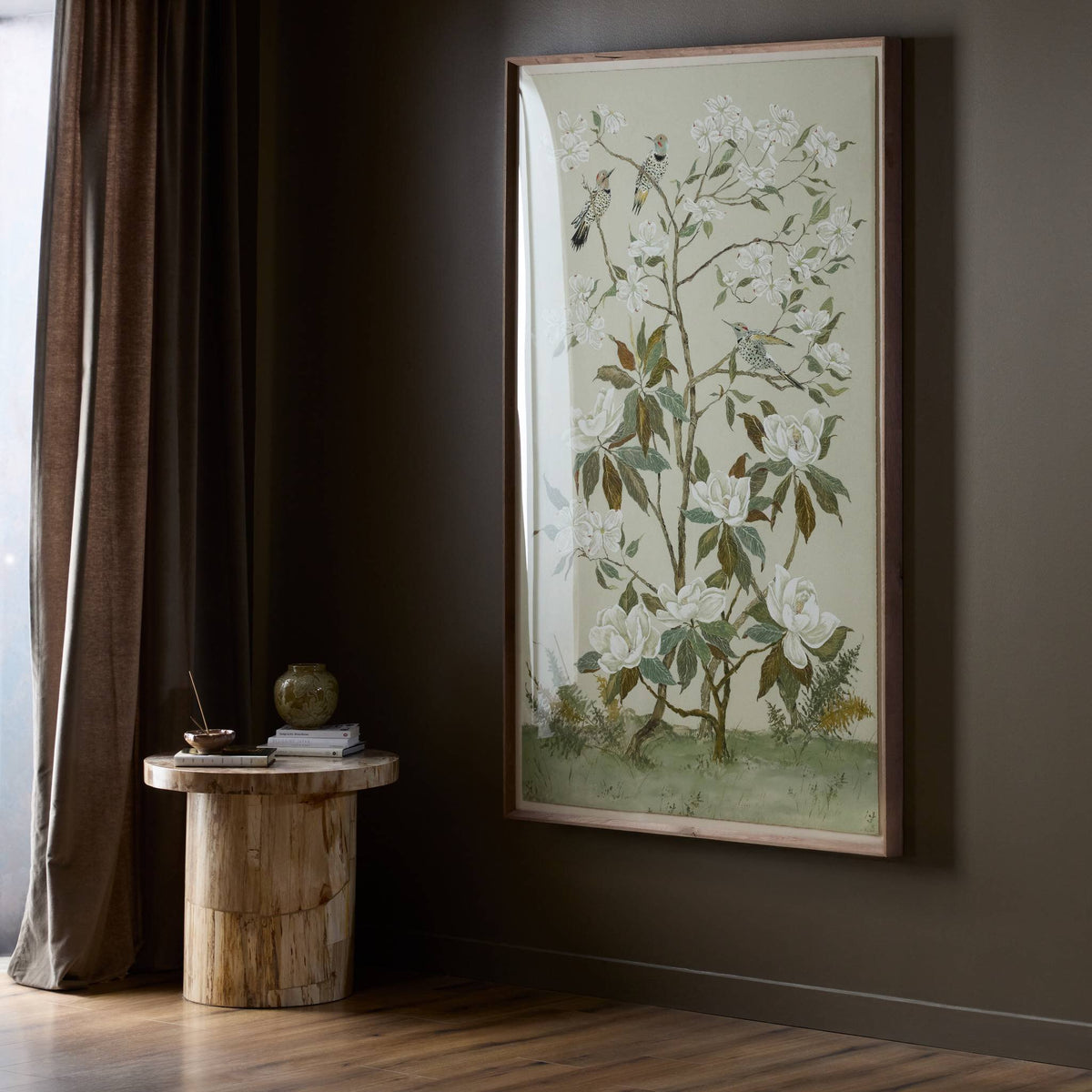Tan Chinoiserie By Laurel-Dawn Latshaw - Four Hands (250908-002)