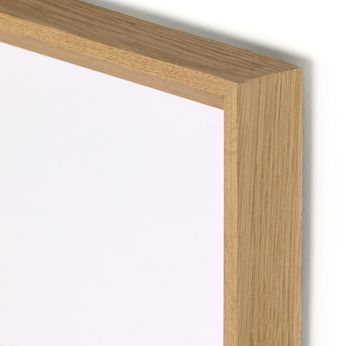a close up of a wood frame