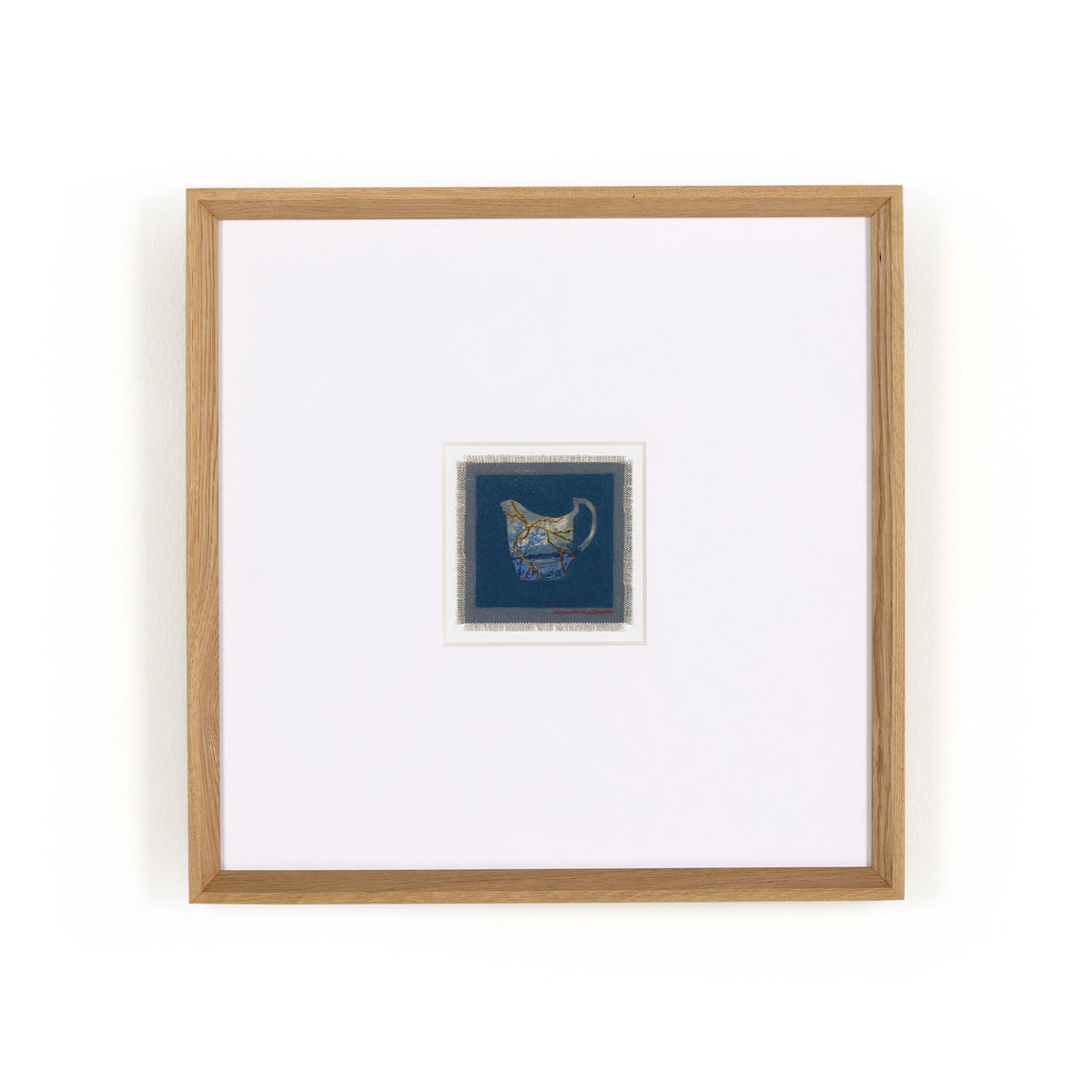Poetic Mend Blue 3 By Laurel-Dawn Latshaw - Four Hands (250912-002)