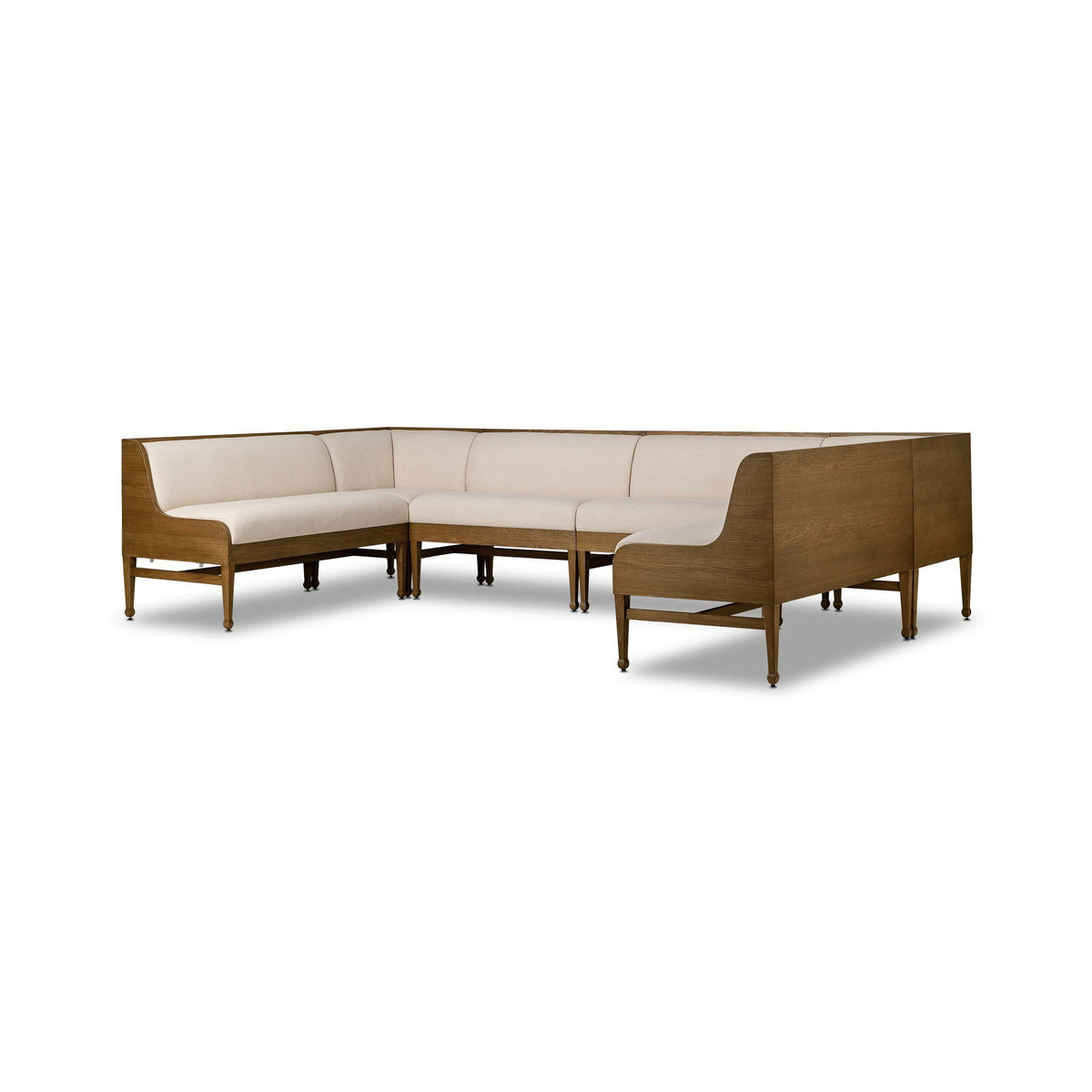 Priscilla Dining Banquette U Shape 129"