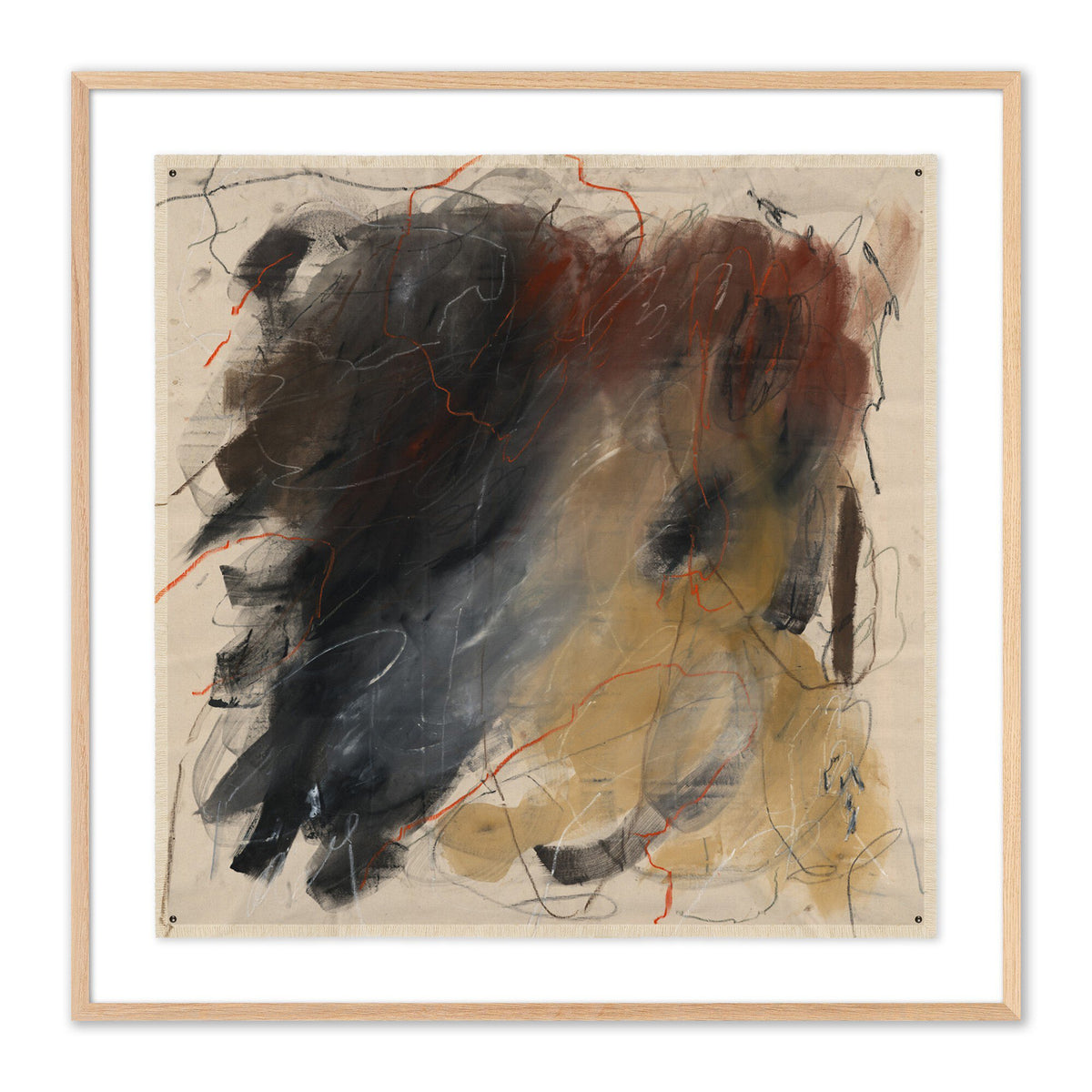a painting in a frame