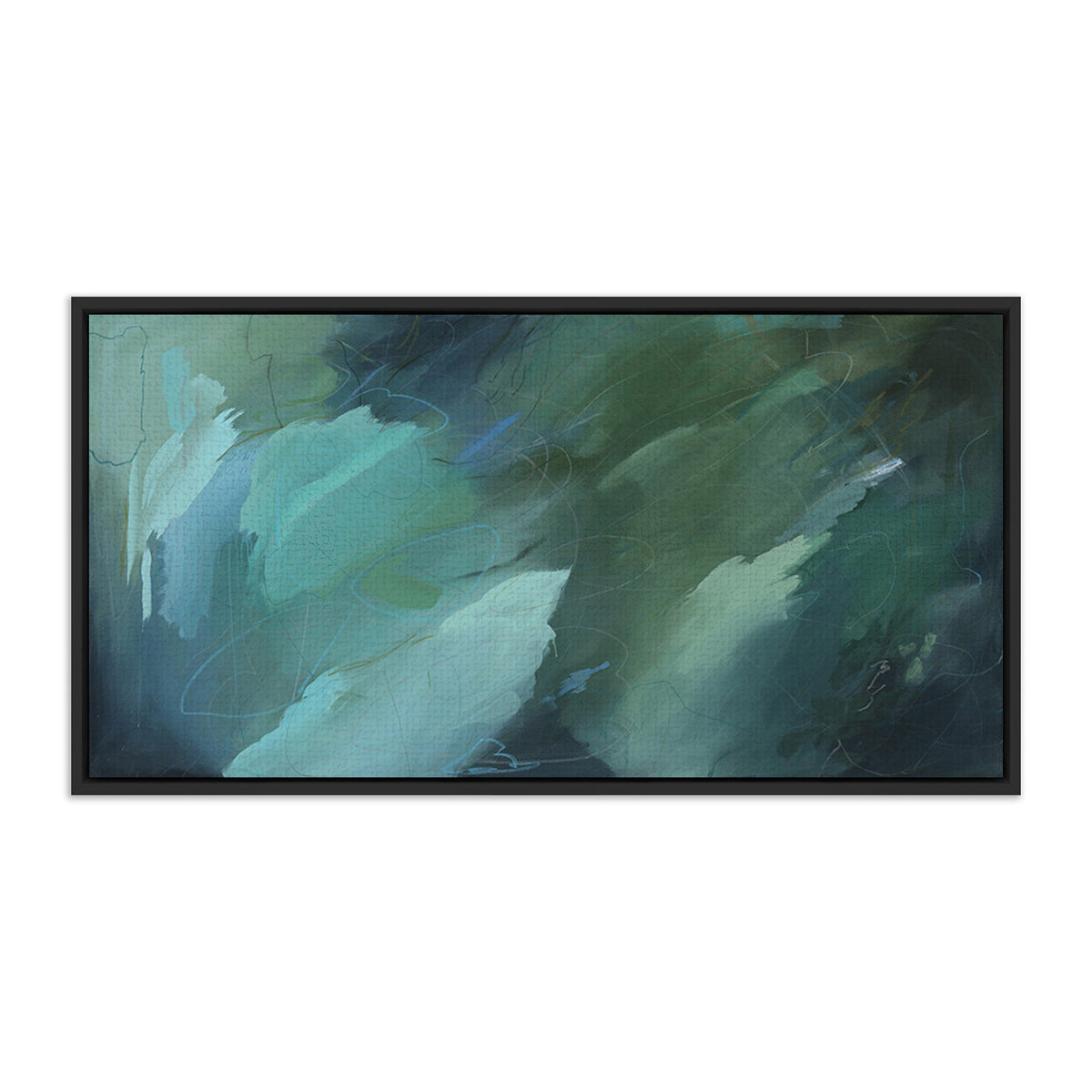 a painting on a wall