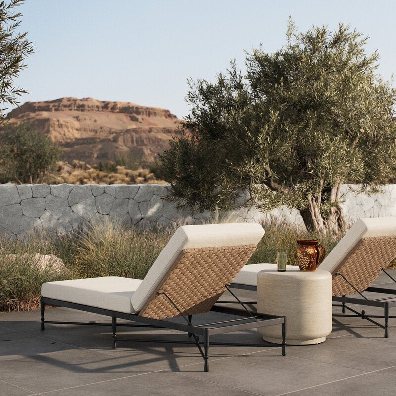 Breton Outdoor Chaise