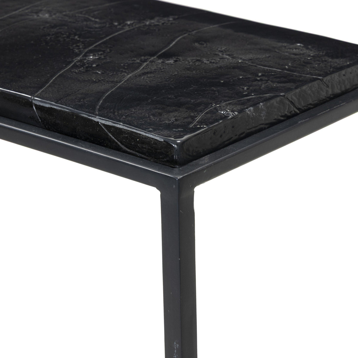 Dalston Cast Glass Console Table