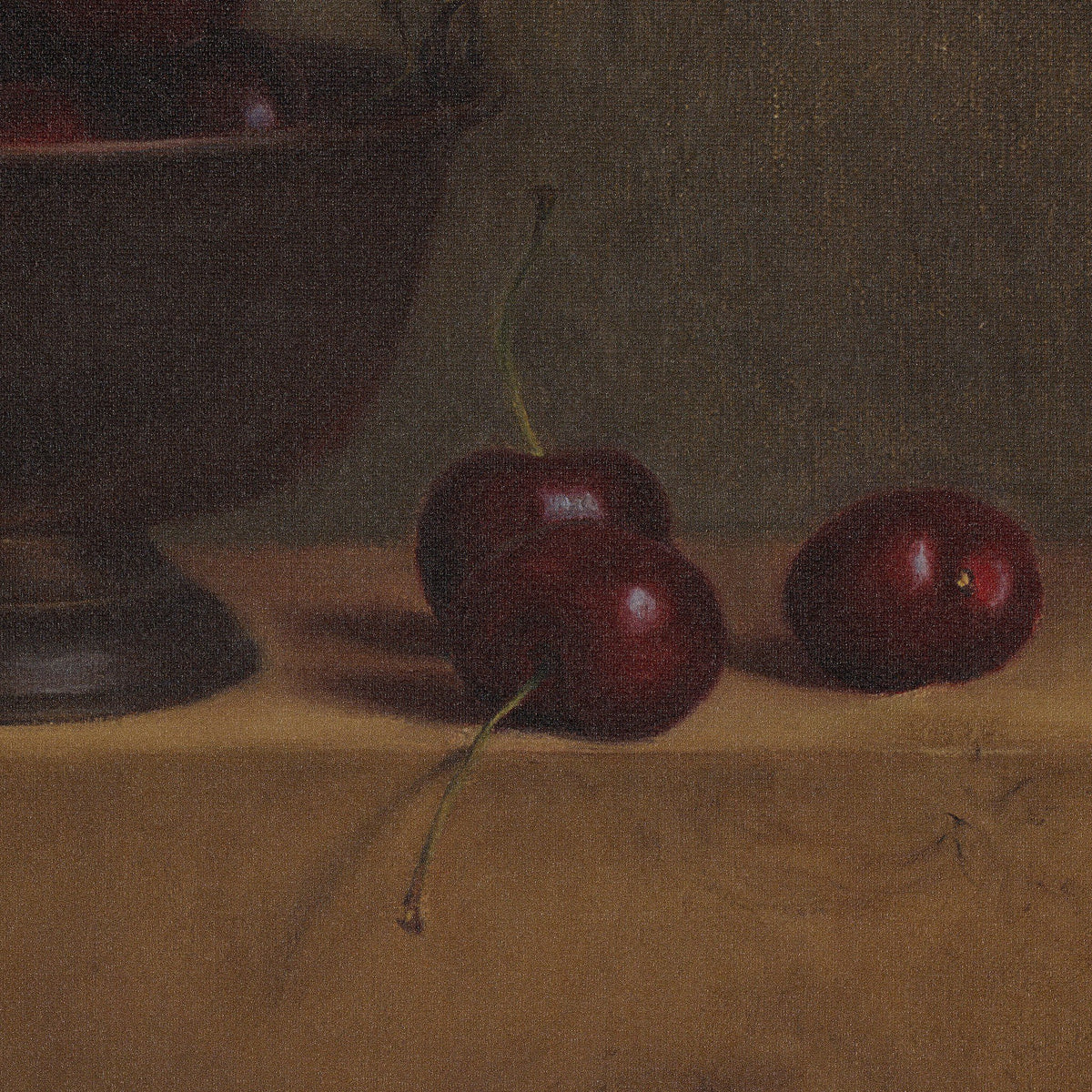 Red Cherries On Red Oak By Bethany Joseph - Four Hands (251897-003)