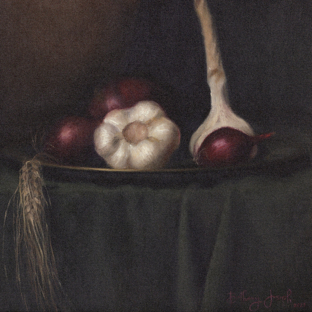 Harvest Of Barley And Bulbs By Bethany Joseph