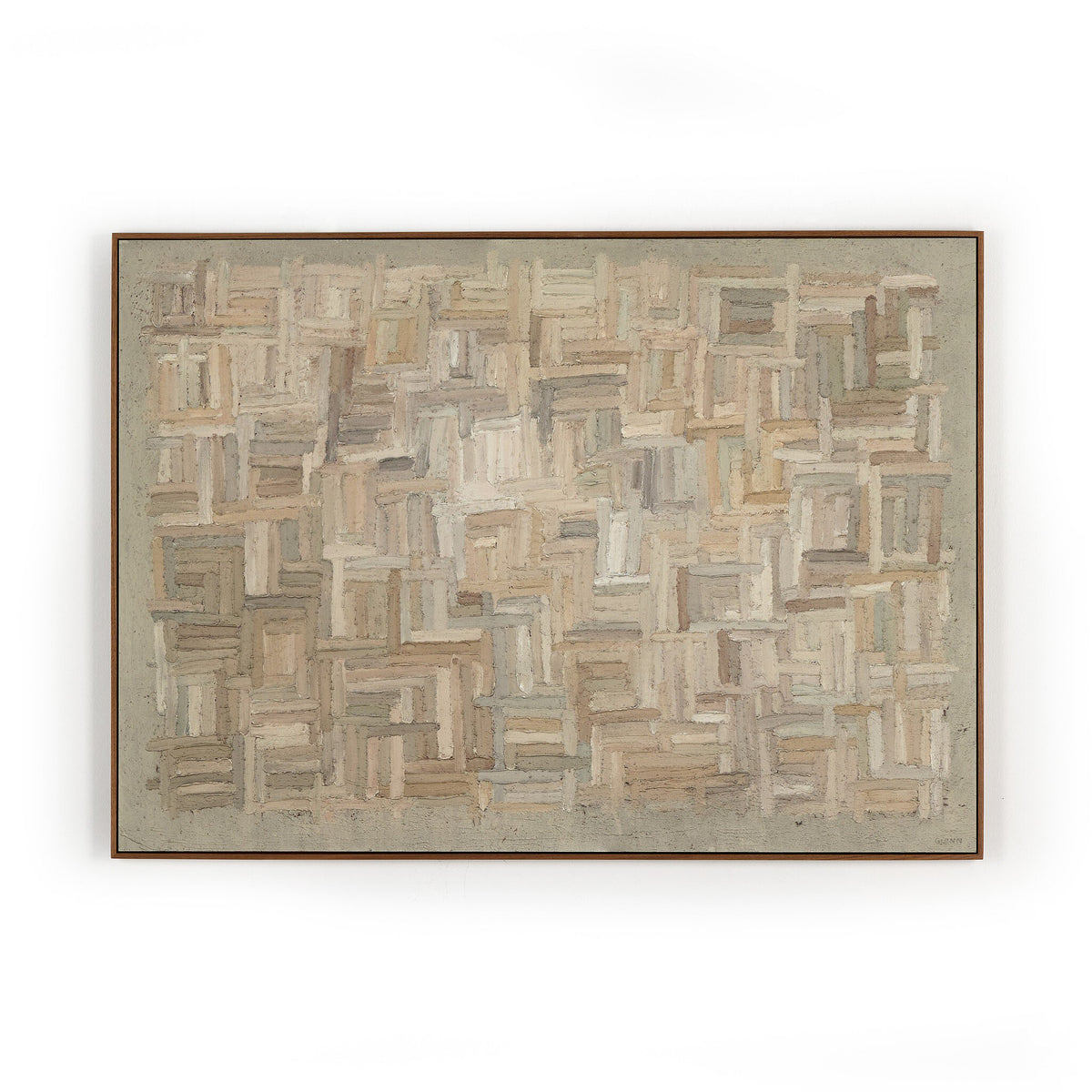 a painting on a wall
