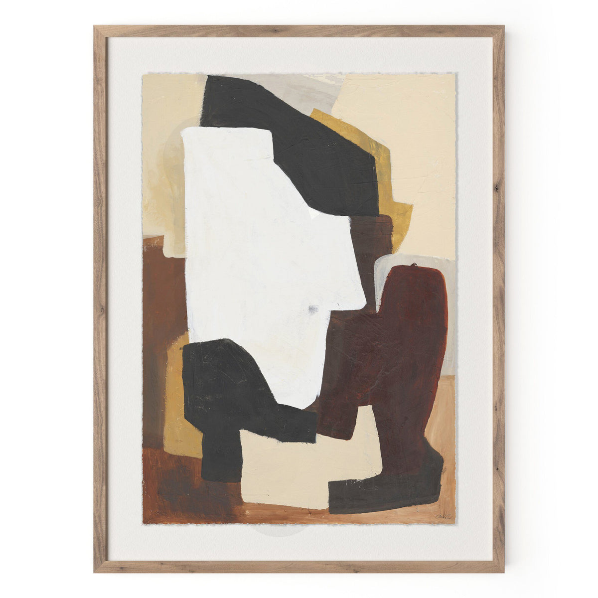 a painting of a person's face