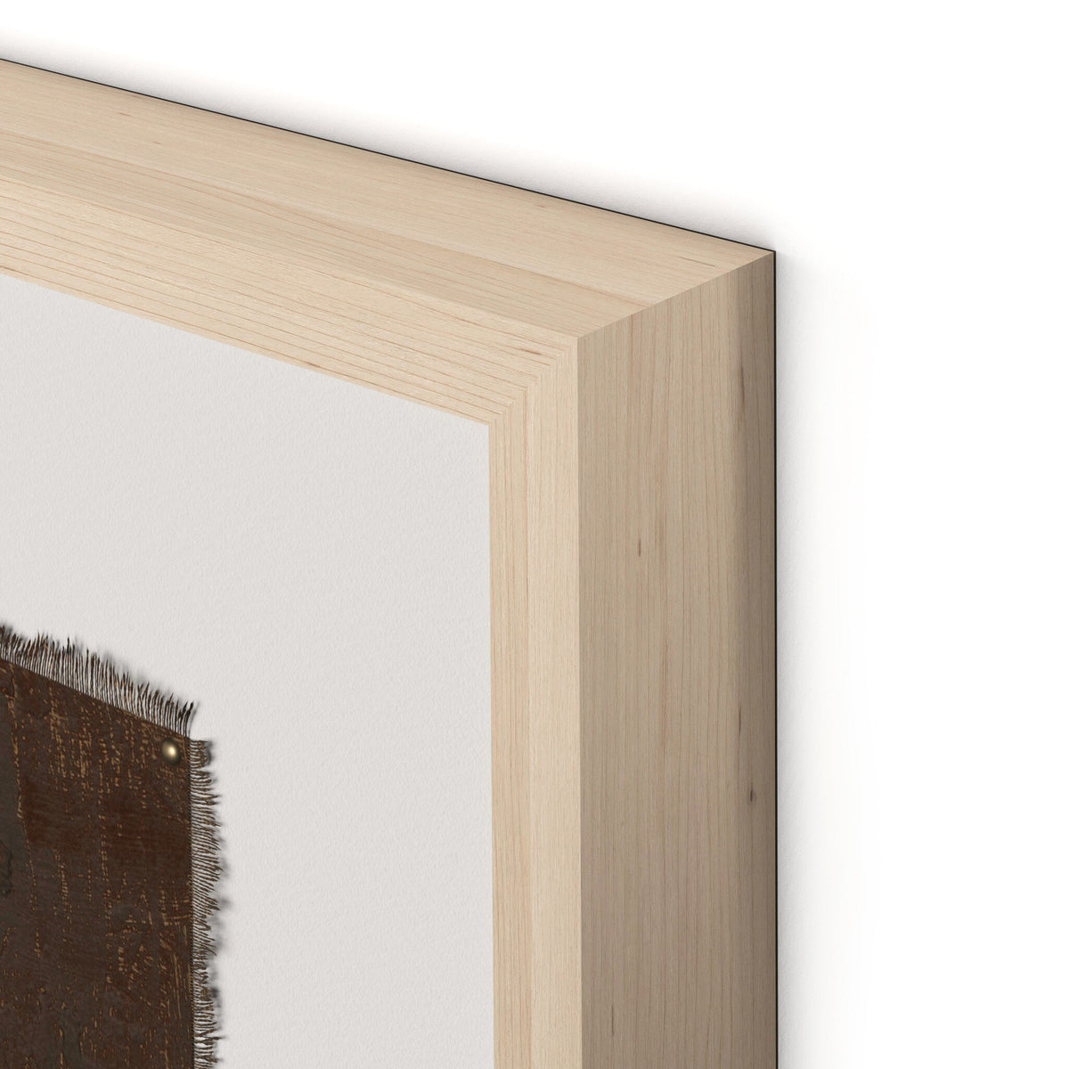 a close up of a picture frame