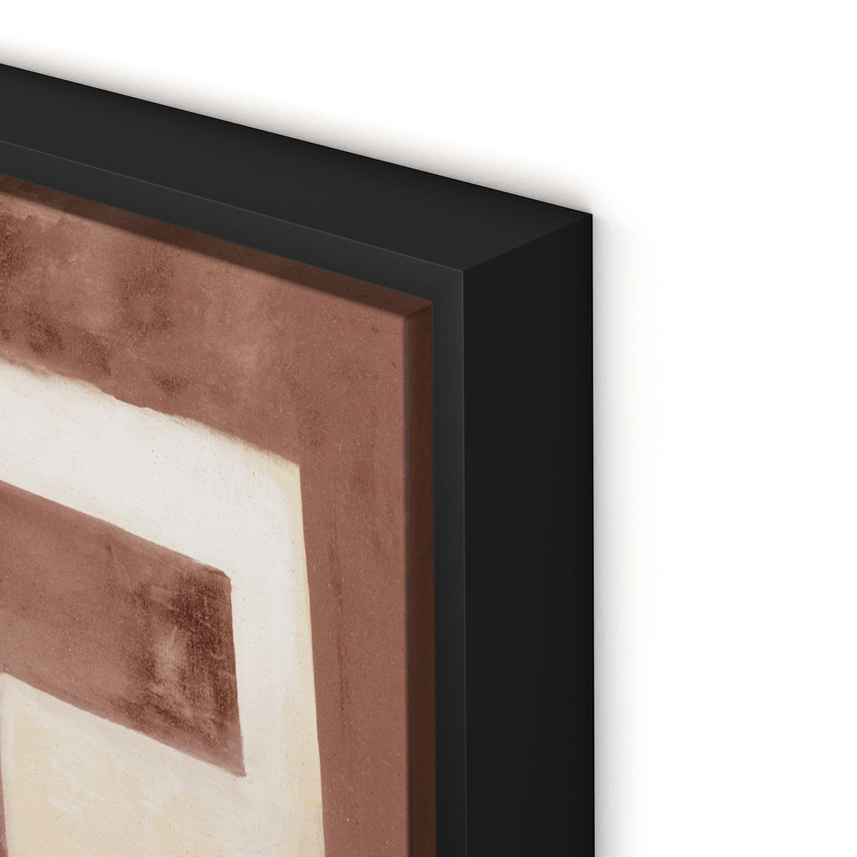 a close-up of a painting