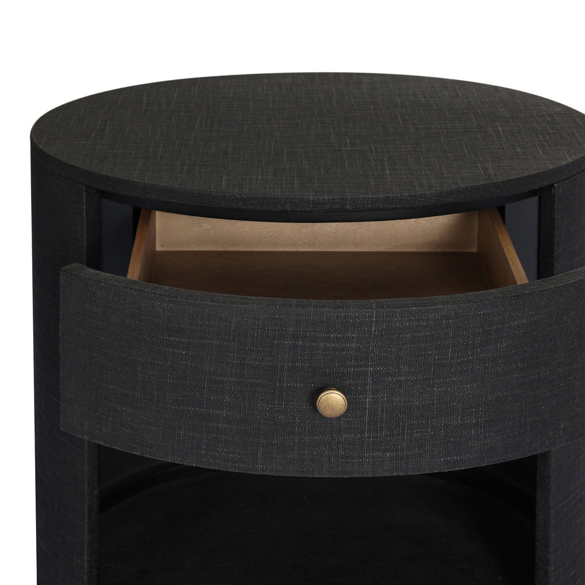 Amelia Oval One Drawer Nightstand