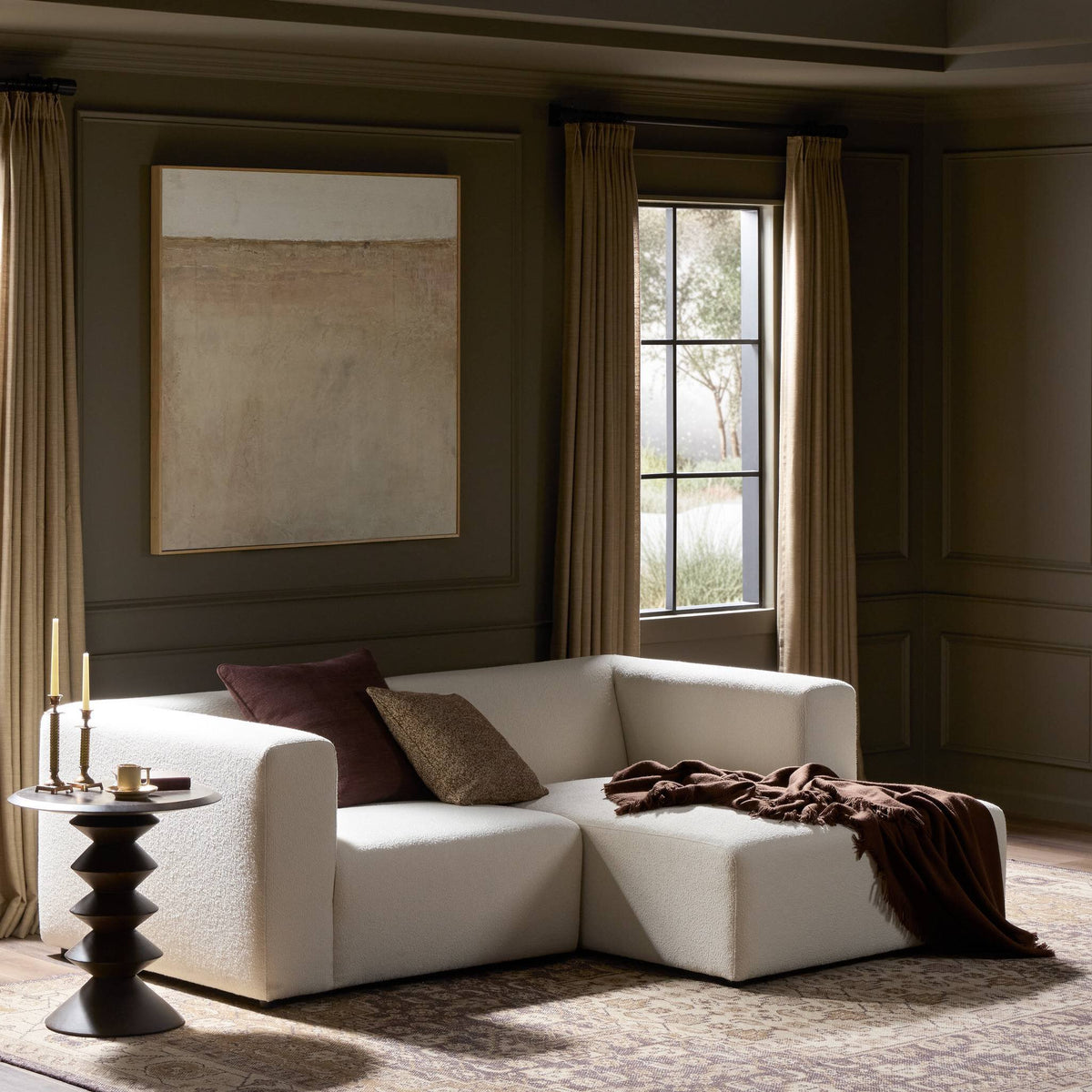 Lawndale 2pc Sectional Rafc