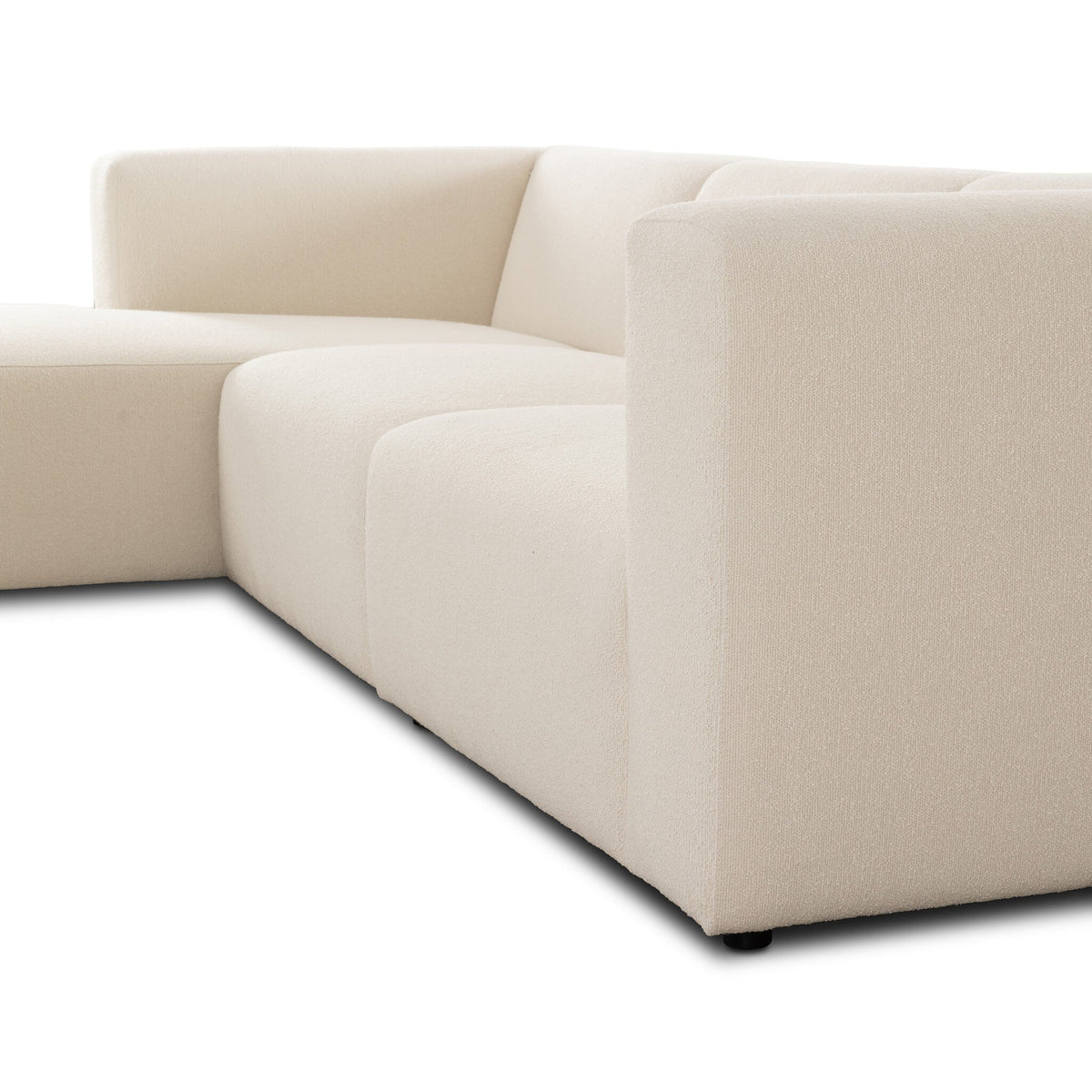 Lawndale 3pc Laf Sectional W/ Ottoman