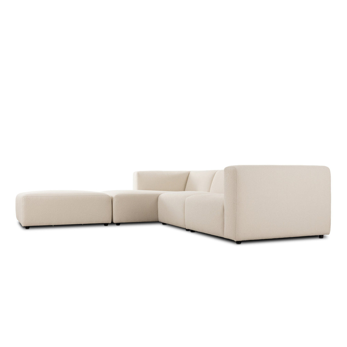 Lawndale 3pc Laf Sectional W/ Ottoman