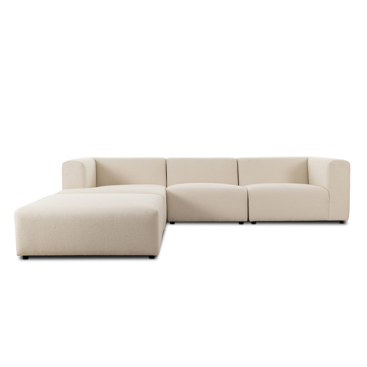 Lawndale 3pc Laf Sectional W/ Ottoman