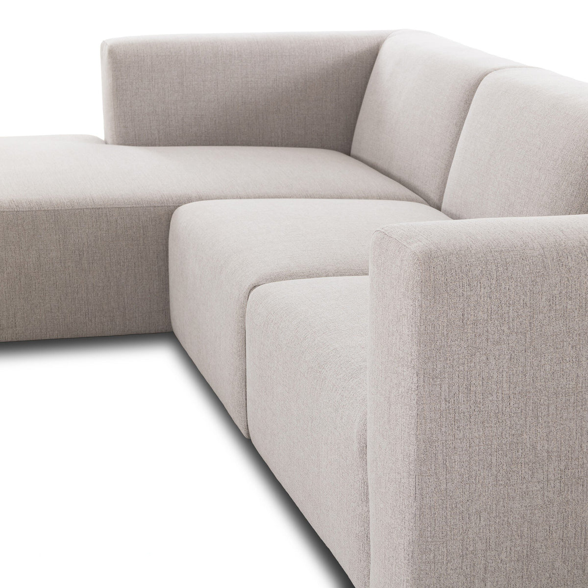 Lawndale 3pc Laf Sectional W/ Ottoman