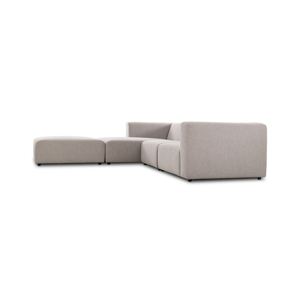 Lawndale 3pc Laf Sectional W/ Ottoman