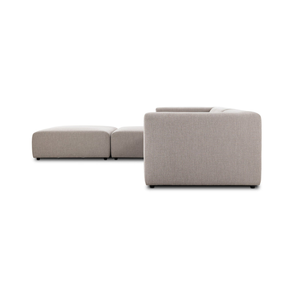 Lawndale 3pc Laf Sectional W/ Ottoman
