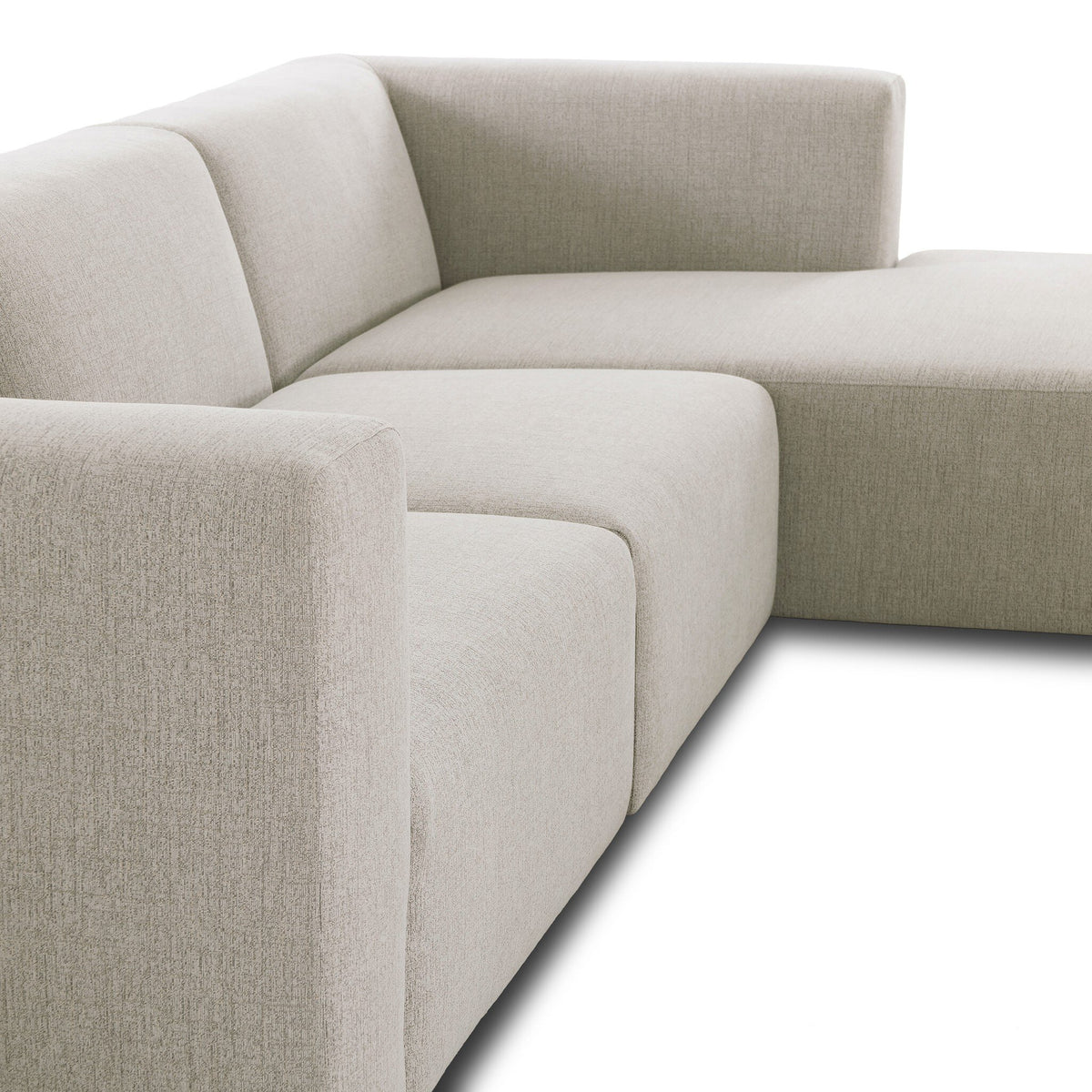 Lawndale 3pc Raf Sectional W/ Ottoman