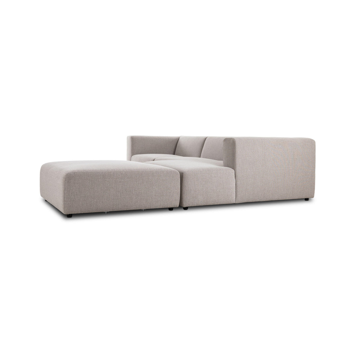Lawndale 3pc Raf Sectional W/ Ottoman