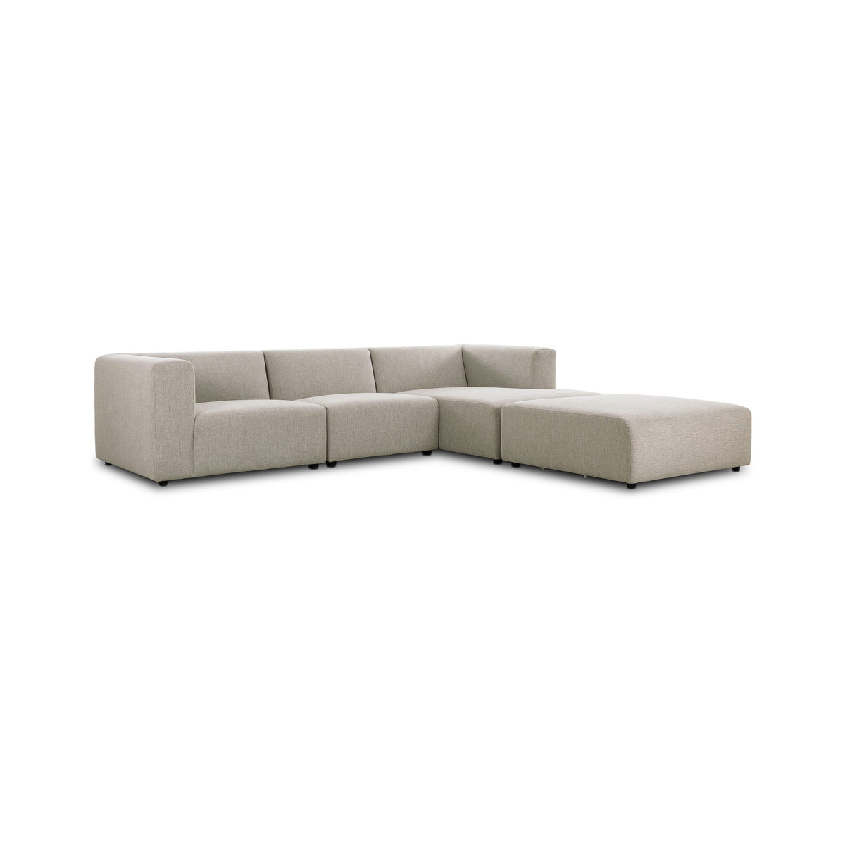 Lawndale 3pc Raf Sectional W/ Ottoman
