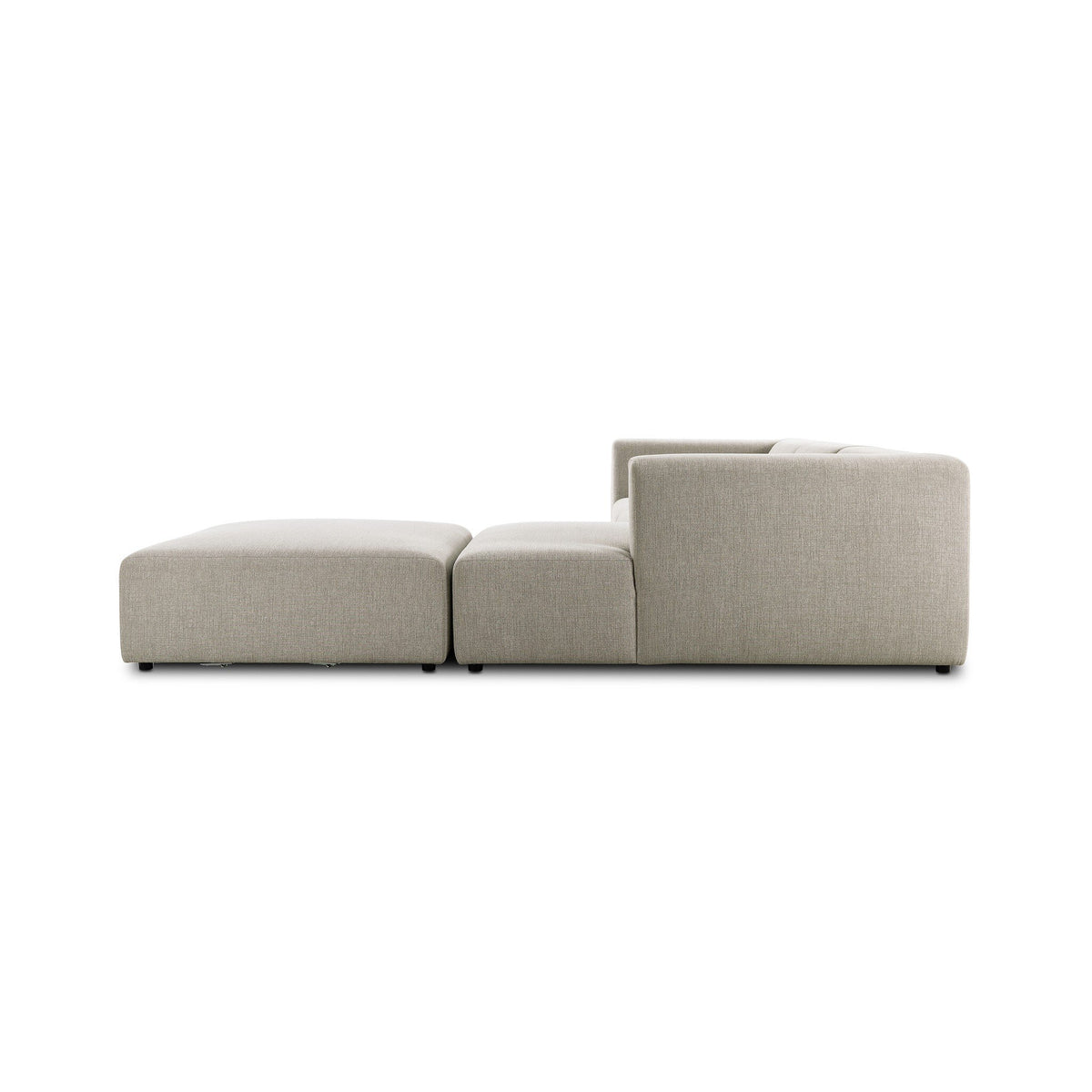 Lawndale 3pc Raf Sectional W/ Ottoman