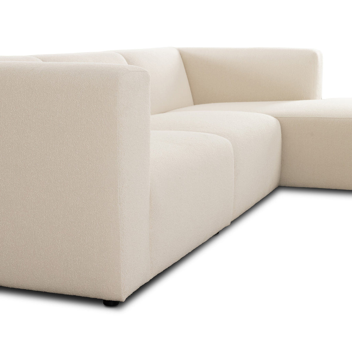 Lawndale 3pc Raf Sectional W/ Ottoman