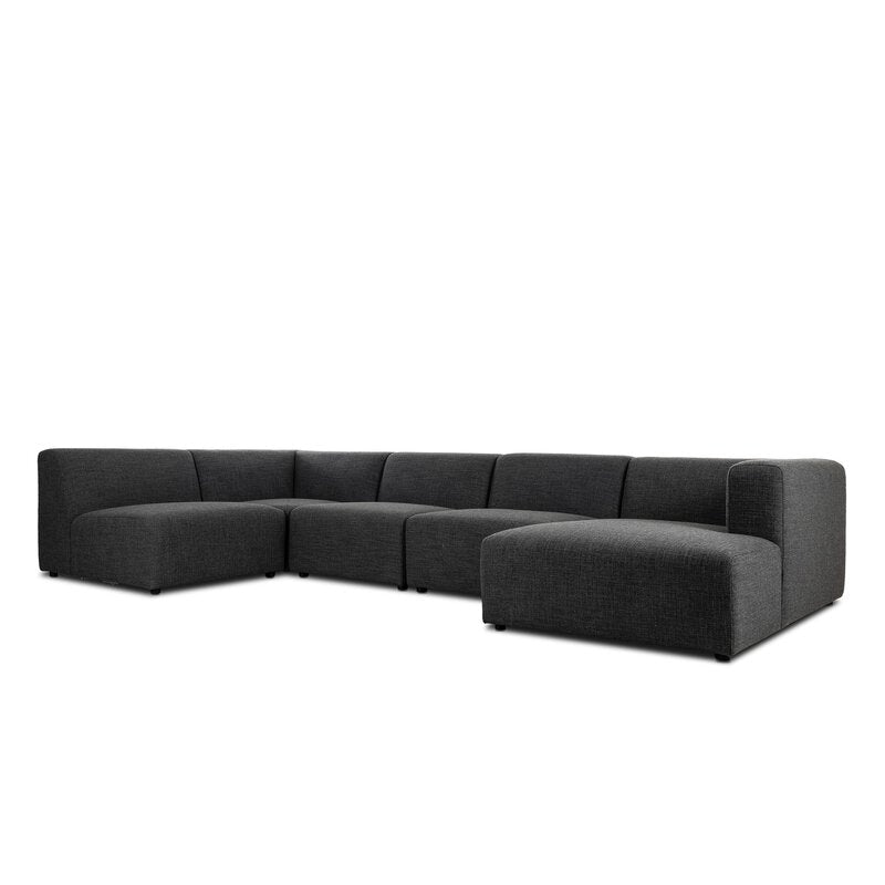 Lawndale 5pc Sectional W/ Rafc