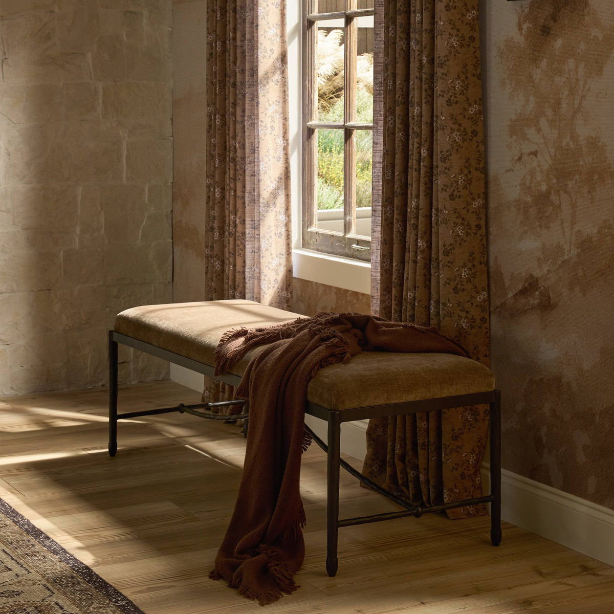 Jade Accent Bench- 55"