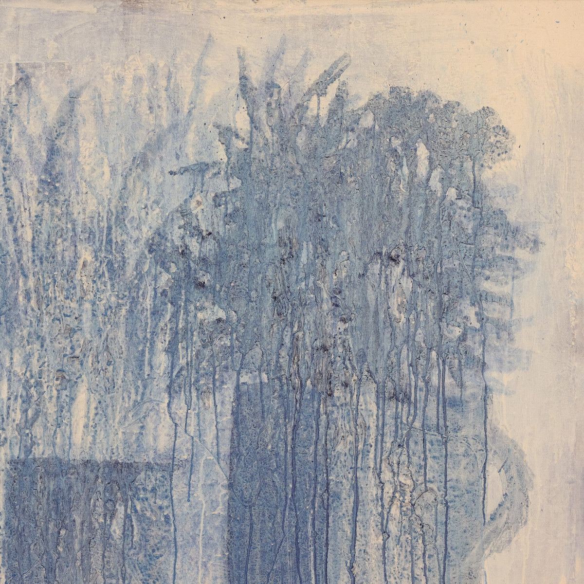 Blue Flowers No. 1 By Benjamin Galvan