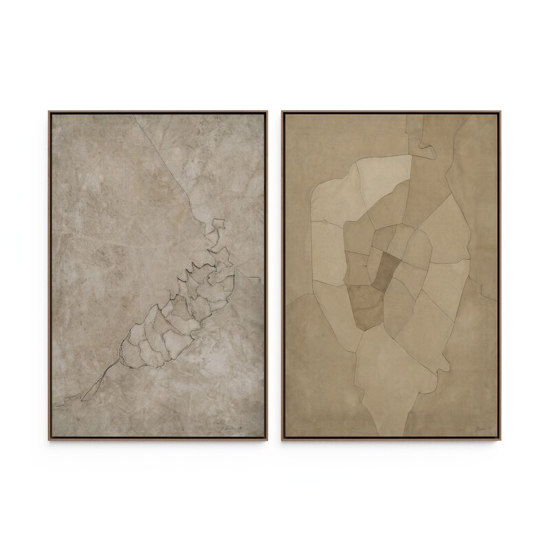 Pinecorn Ii Diptych By Kimmy Quillin