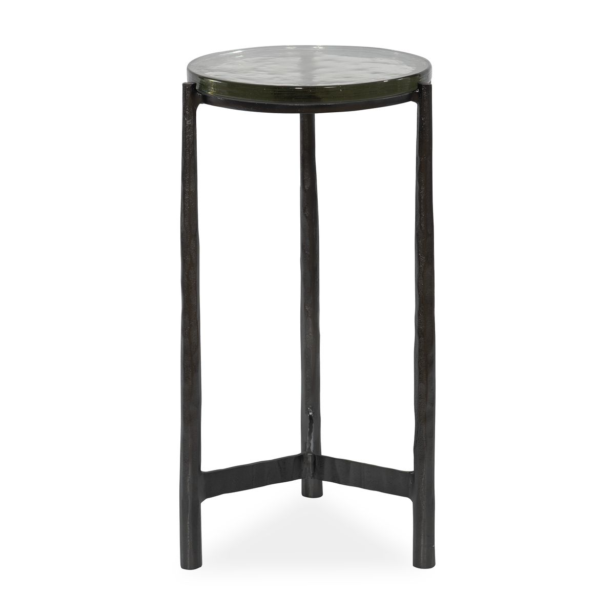 Eternity Indoor-Outdoor Accent Table, Gunmetal