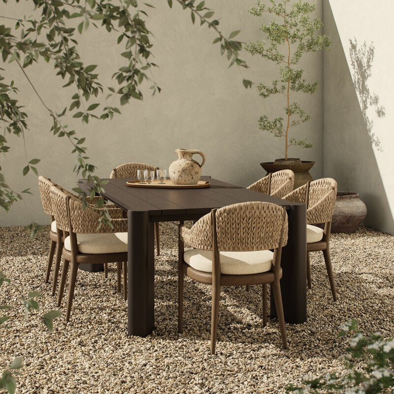 Soho Outdoor Metal Dining Table 86"