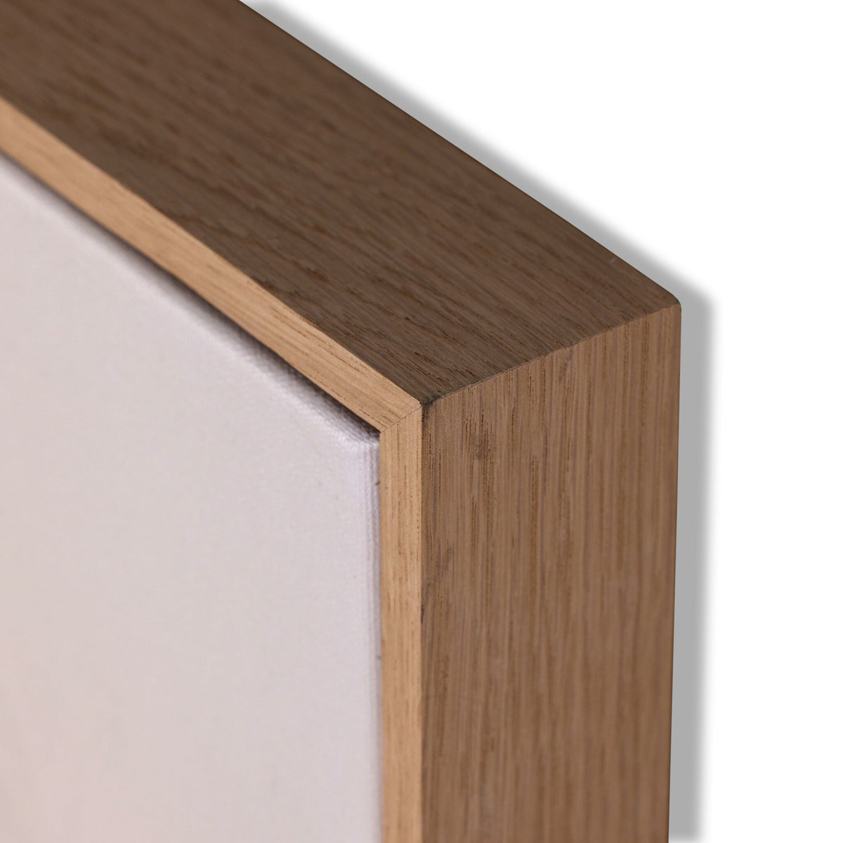 a close up of a wood frame