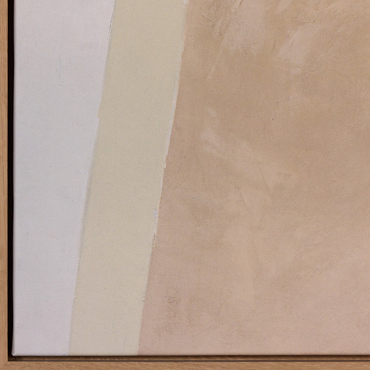 a close up of a painting
